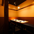 大小様々な団体の個室完備♪ゆったり広々としたお席でお寛ぎください♪喫煙可(個室のみに分煙にてOK)