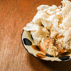 豆腐ようと島らっきょうのクリームチーズ