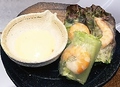 料理メニュー写真&nbsp;海老とチーズの生春巻