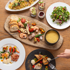 野菜と肉料理 tsuchi ツチ 梅田茶屋町店のコース写真