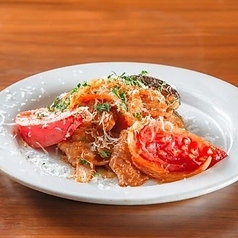 豚肉と茄子のトマ味噌炒め