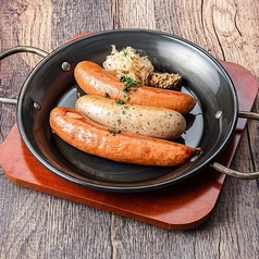 ソーセージ3種類盛り合わせ