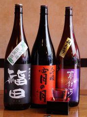 日本酒・焼酎に自信あり!