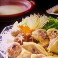 料理メニュー写真 白スープの阿波尾鶏鍋