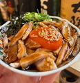 料理メニュー写真&nbsp;【人気No.5】レアロース豚ハムユッケ
