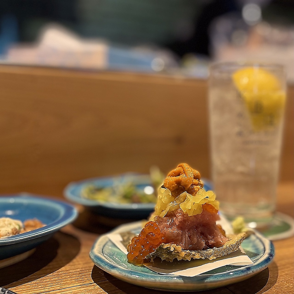 海苔天『全部のせ』いくら、雲丹、とろたく…今日は贅沢しちゃいましょ！！