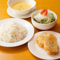 料理メニュー写真 【Bセット】ライスorパン+スープ・サラダ