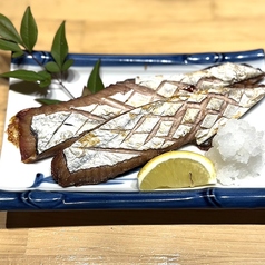 カツオハランボ塩焼き/サケハラス塩焼き/ヤケド（ハダカイワシ）/焼きそば（塩）/焼きそば（ソース）