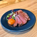 料理メニュー写真&nbsp;国産牛もも肉のローストビーフ