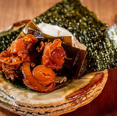帆立と昆布の佃煮とマスカルポーネ