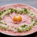 料理メニュー写真&nbsp;和牛霜降りユッケ