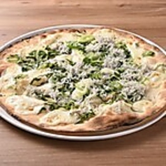 九条ネギとしらすのピッツァ