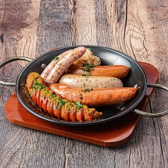 ソーセージ5種類盛り合わせ