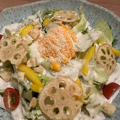 温玉シーザーサラダ