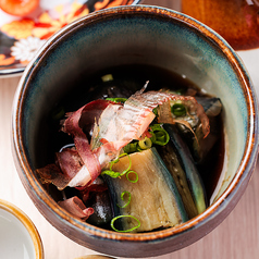 揚げナスの冷浸し