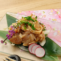料理メニュー写真&nbsp;地鶏のユッケ