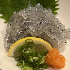 ホタテヒモチャンジャ/クリームチーズ醤油漬け/タコワサ/梅クラゲ/ドロメポン酢/トリ皮ポン酢