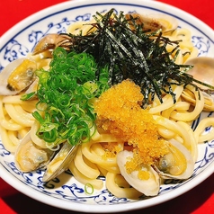 ボンゴレうどん