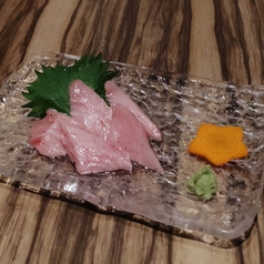 マグロの頭肉の刺身
