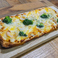海老とブロッコリーのスイートチリマヨネーズのピザ