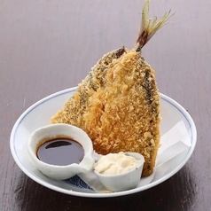 大きめアジフライ