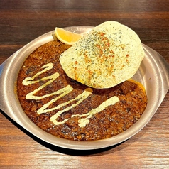 キーマカレー(ミニカレー、ルーのみ、選べるトッピングあり)