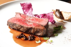 淡路牛のビステッカ 有馬山椒ソース