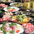 料理メニュー写真&nbsp;【炭蔵春の彩りコース】串焼き5種盛り・刺身3種盛りなど/全7品/2H飲放付/6000→5000円