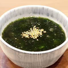 生海苔の出汁茶漬け