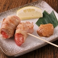 料理メニュー写真&nbsp;豚バラトマト巻き串