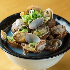 【名物！】てんこ盛り あさり酒蒸し
