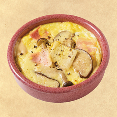 ポルチーニクリームオムレツ