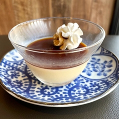 信玄様のパフェ/店内仕込みとろけるプリン