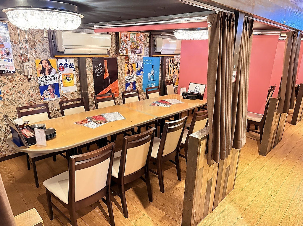 30名様座れる席もあります★