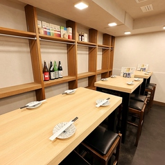 テーブル結合で最大20名様までご利用可能です！サク飲みだけではなく、宴会にもぴったりのお席となっておりますので、シーンに合わせてご相談ください♪