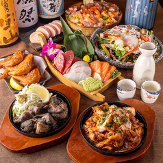 完全個室 地鶏焼き鳥×築地海鮮&国産牛もつ鍋 和み屋 新橋総本店のコース写真