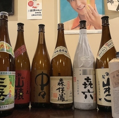 九州の地酒や焼酎を豊富にご用意しております