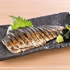 炙り〆鯖刺し