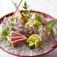 鮮魚５種盛り合わせ