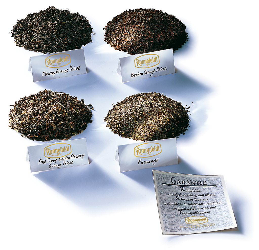 こだわりのロンネフェルトの紅茶