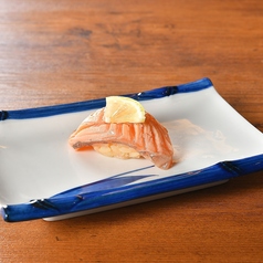 サーモン炙り/柚子かんぱち 各