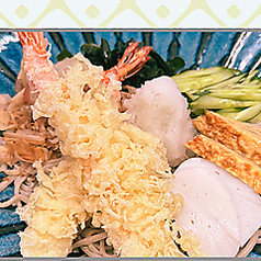 冷やし海老天おろし蕎麦