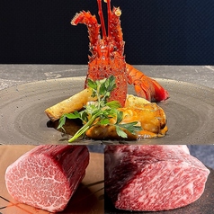 渋谷鉄板焼き OKANOUEのコース写真