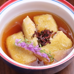 生麩と豆腐の揚げだし