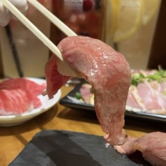 【絶品ロース】肉寿司が人気逸品☆の写真