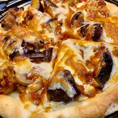 茄子ミートピッツア