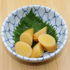 子持ちヤリイカ/スルメイカ沖漬け/皮クジラ酢みそ