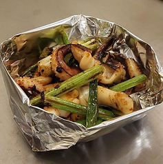 紋甲ゲソバターじょうゆ焼き