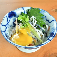 ふぐ皮と茗荷の酢味噌和え