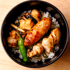 焼きとり丼(味噌汁付)